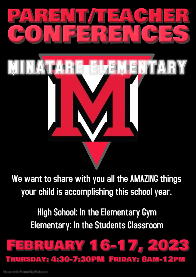Parent Teacher Conferences Minatare Elementary School